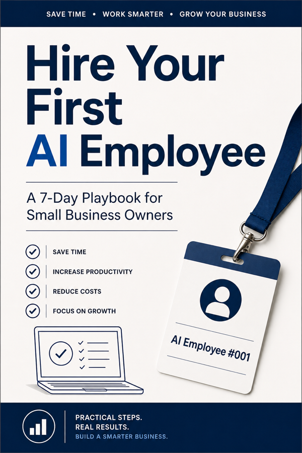 Hire Your First AI Employee playbook cover
